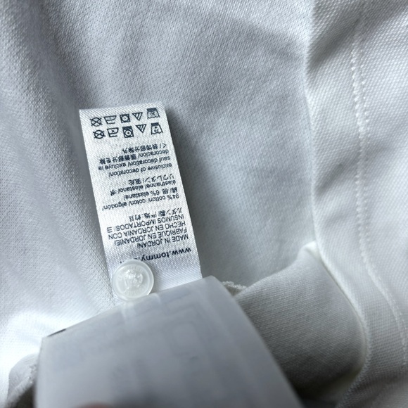 Men’s White Tommy Hilfiger Classic Fit Polo Shirt Med *NWT* - Picture 5 of 9